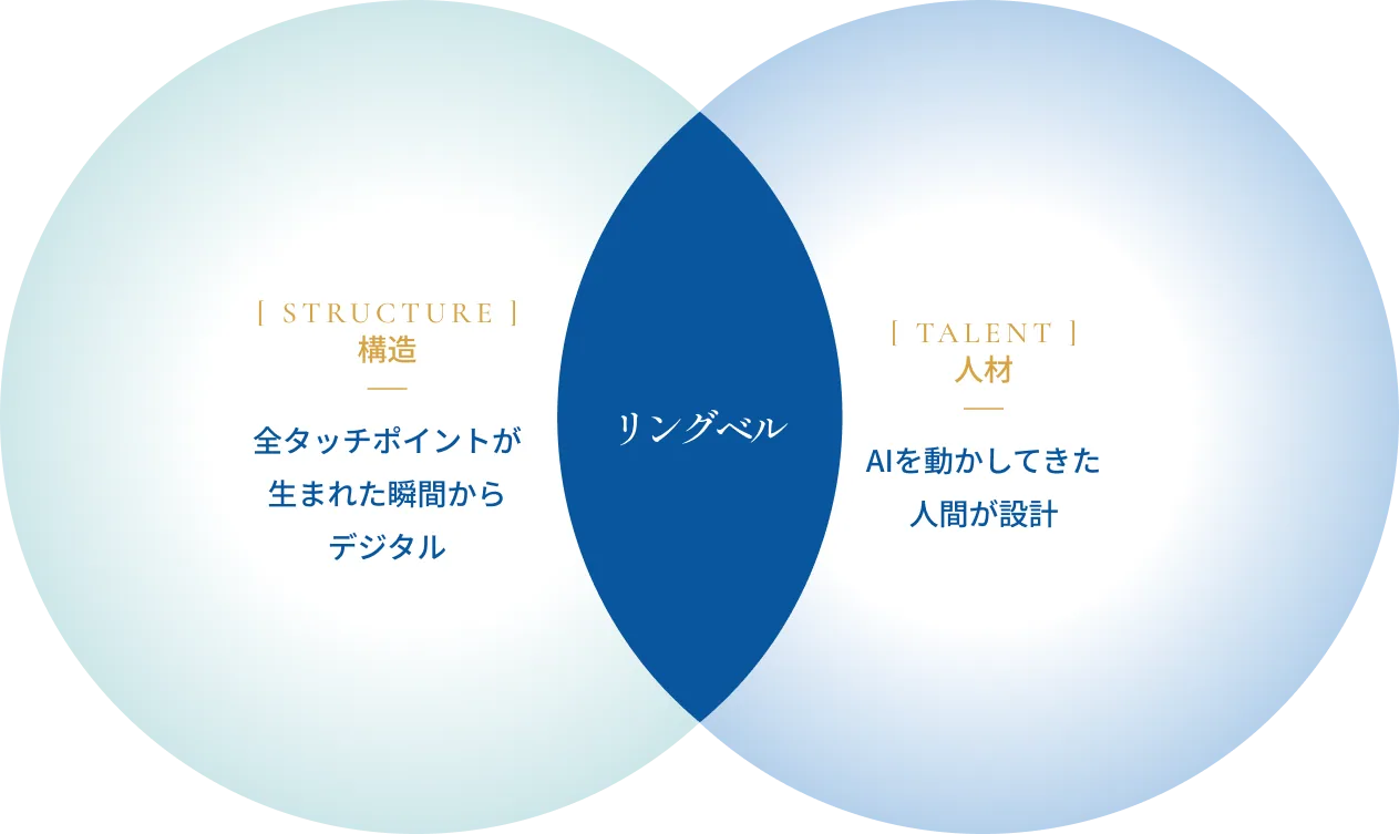 構造と人材の図解